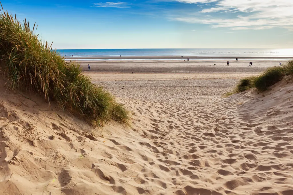 Picturesque beach